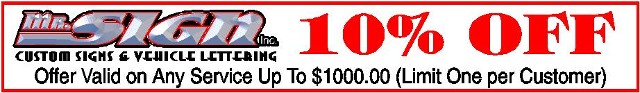 10% Off - Supplemental Info: Offer Valid on Any Service of $1000.00 or More (Limit One per Customer)